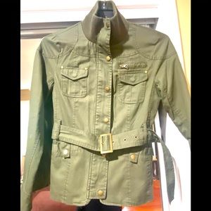 Military style casual jacket